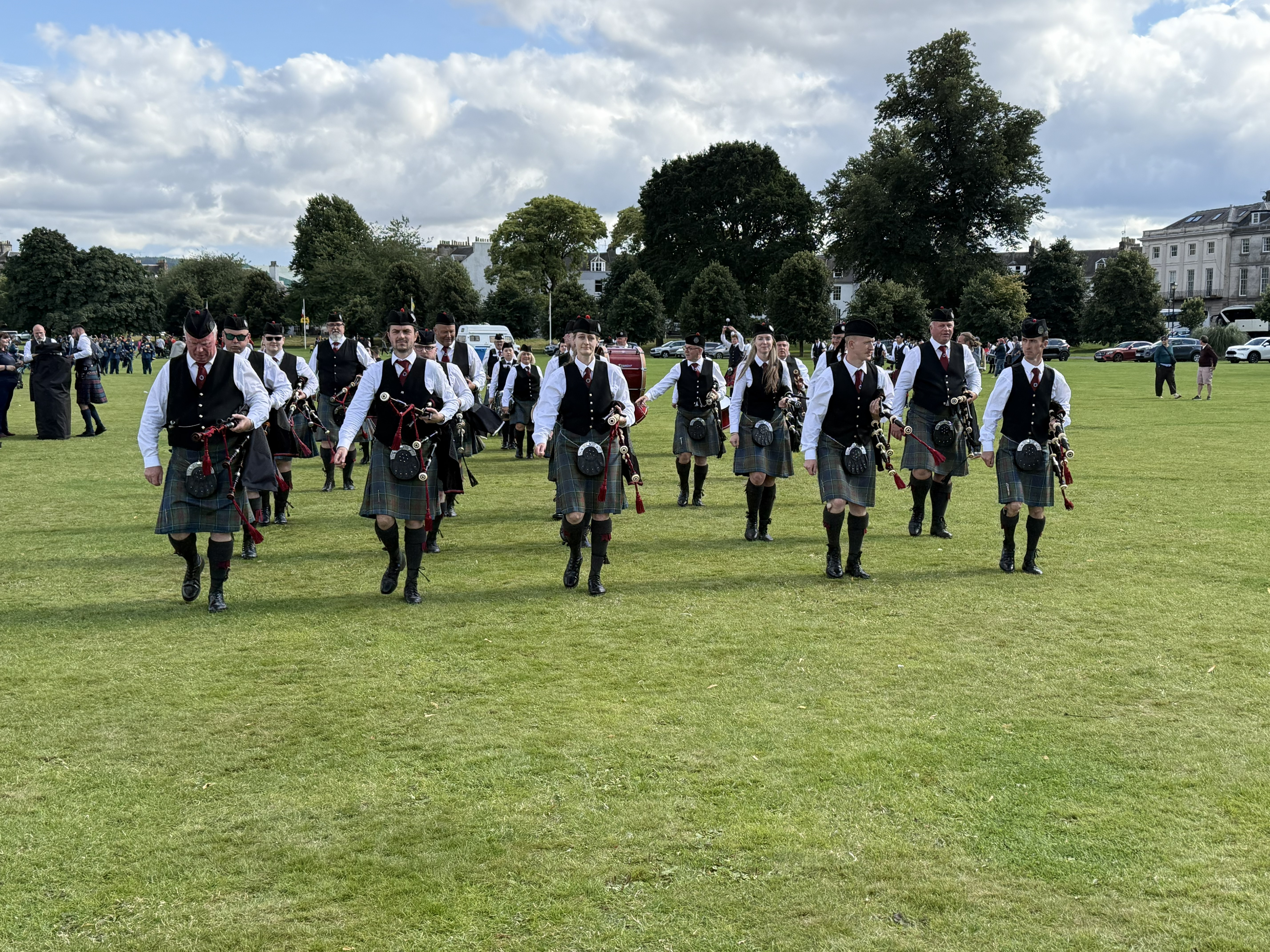 Stockbridge Pipe Band Grade 3B at the Perth Highland Games 2026